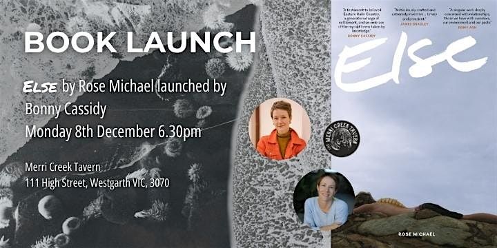 Else by Rose Michael - book launch, 8 December | Event in Northcote | AllEvents