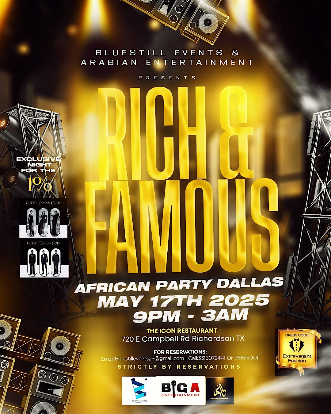 Rich & Famous African Party ( Dallas ) | Event in Richardson | AllEvents