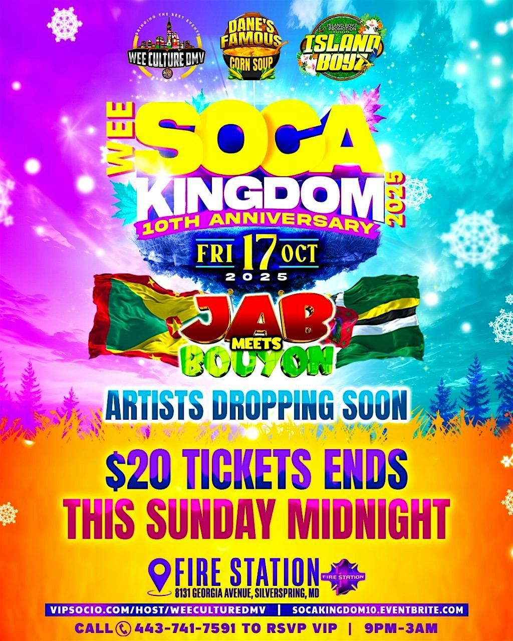 Wee Soca Kingdom, 17 October | Event in Silver Spring | AllEvents