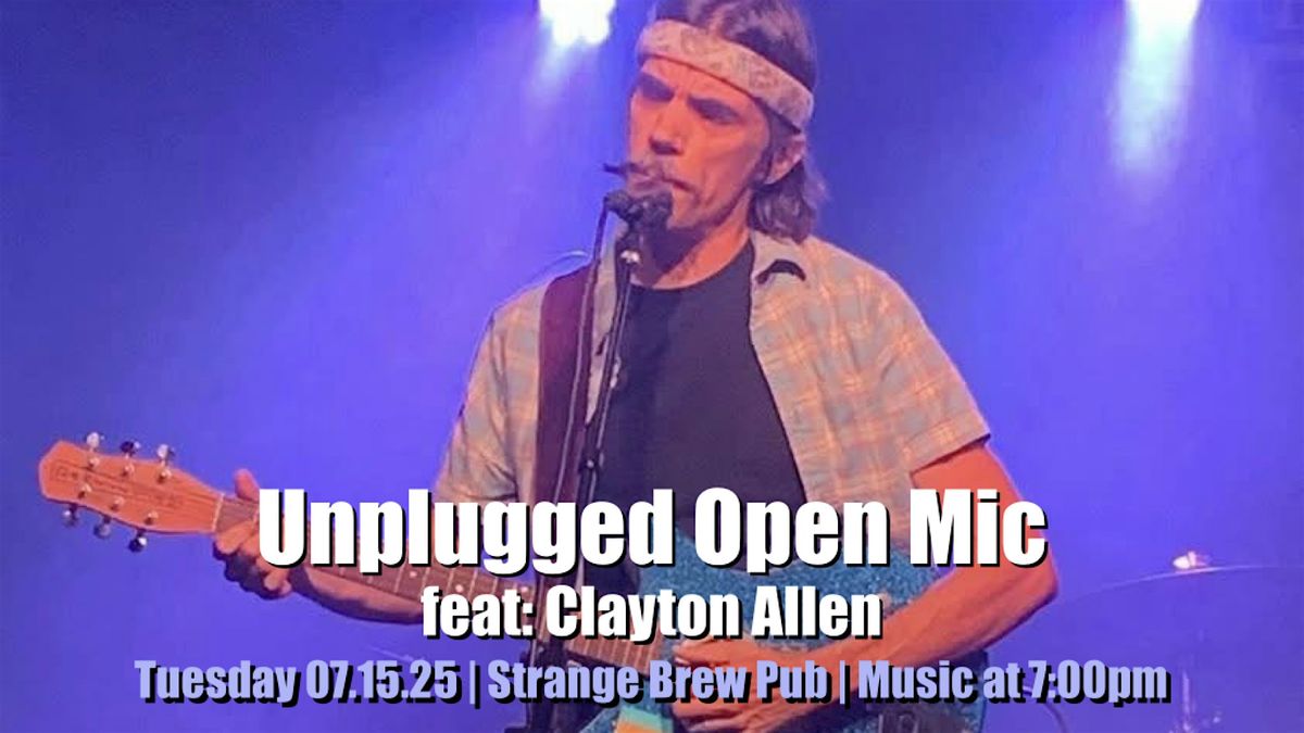 Unplugged Open Mic feat: Clayton Allen, 15 July | Event in Norwich | AllEvents
