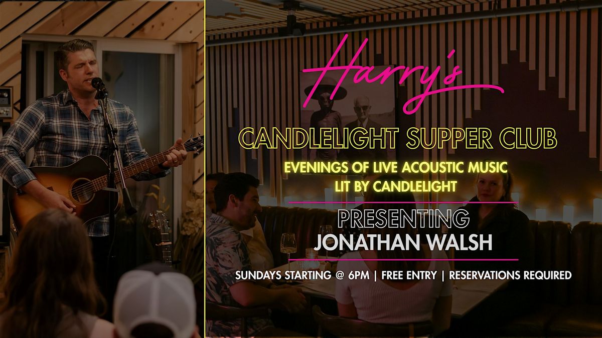 ✨ Candlelight Supper Club ft. Jonathan Walsh, 19 October | Event in Richmond | AllEvents