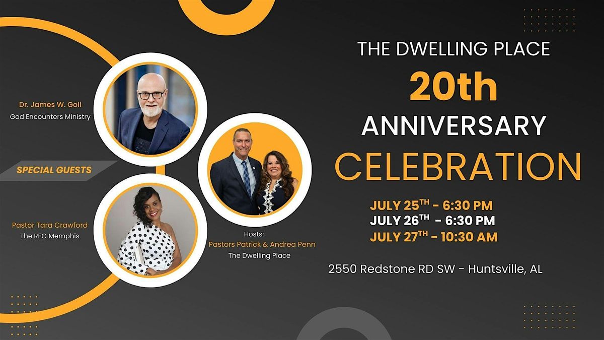 TDP 20th Anniversary Celebration, 25 July | Event in Huntsville | AllEvents
