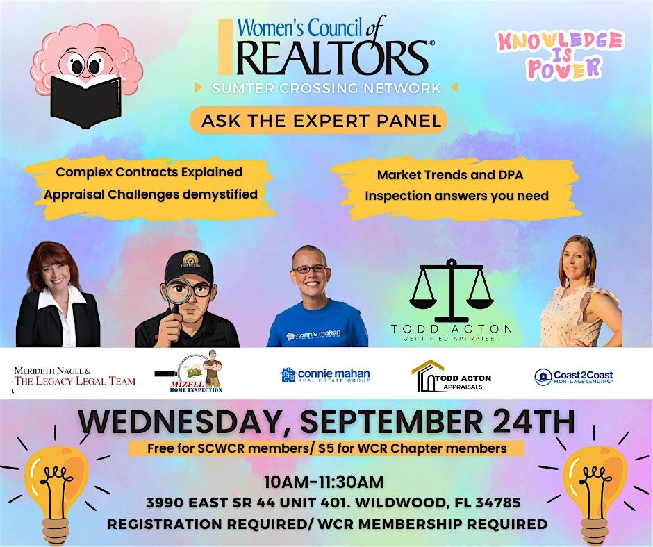 Ask The Expert Panel, 24 September | Event in Wildwood | AllEvents