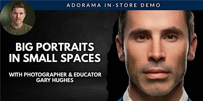 Big Portraits in Small Spaces with Photographer and Educator, Gary Hughes, 15 July | Event in New York | AllEvents