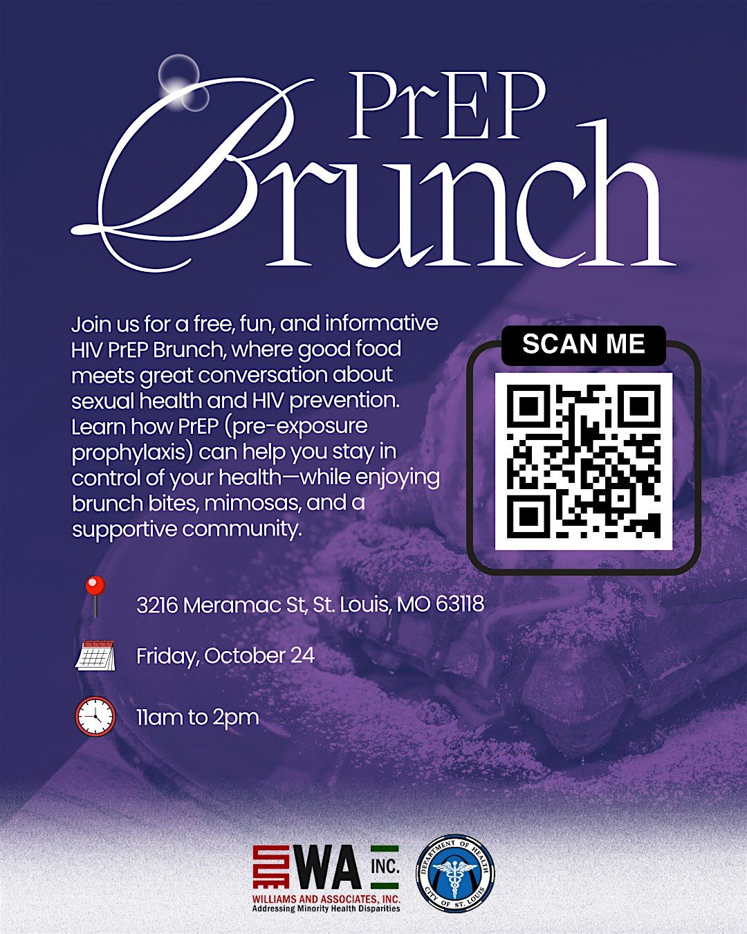 PrEP Brunch, 24 October | Event in St. Louis | AllEvents