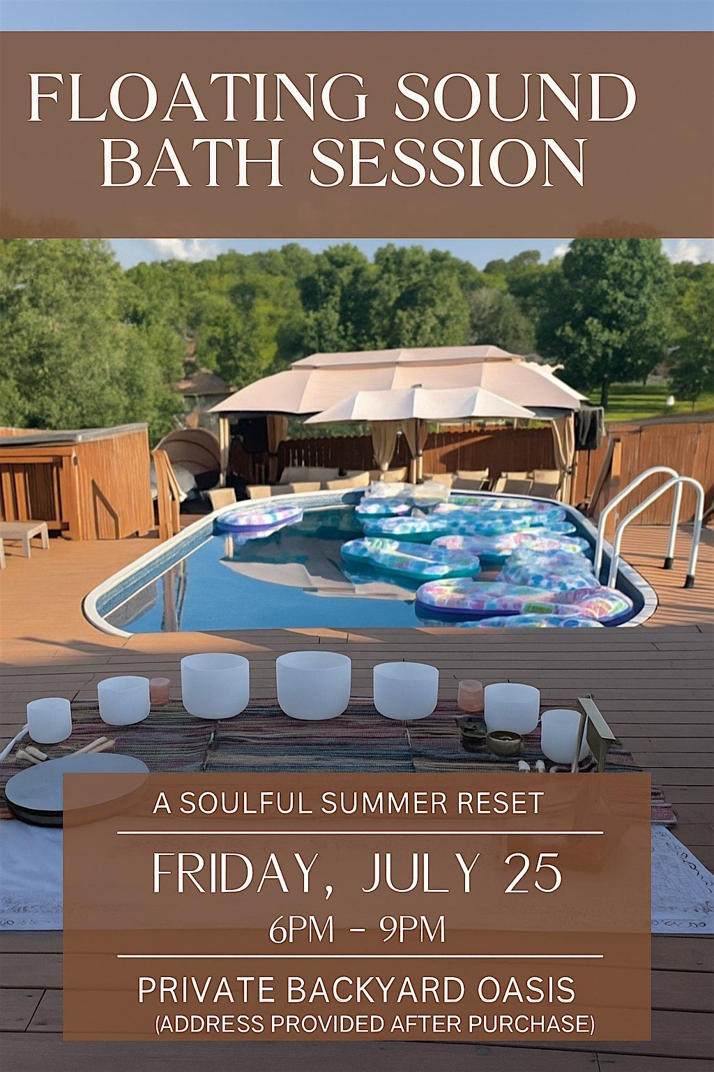 Floating Sound Bath Session-A Soulful Summer Reset, 25 July | Event in Nashville | AllEvents