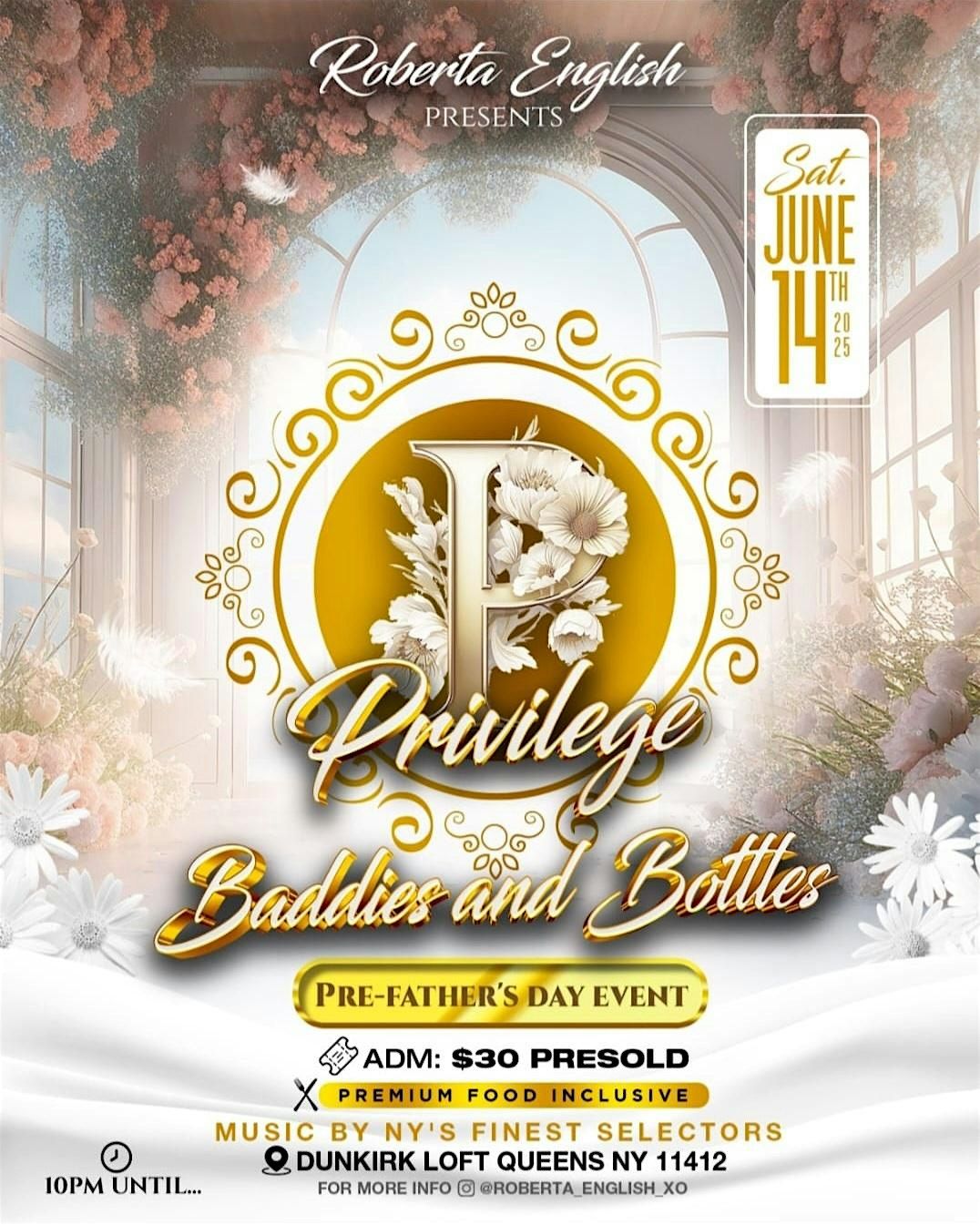 Privilege- Baddies & Bottles, 14 June | Event in Queens | AllEvents