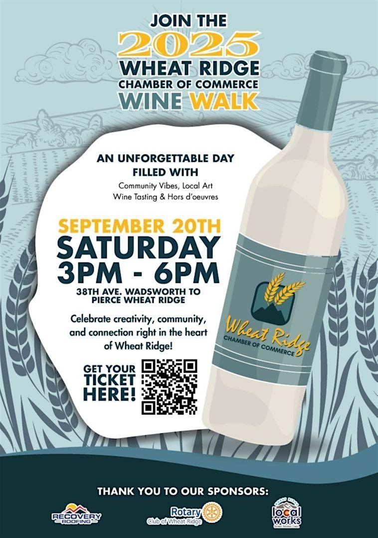 Wheat Ridge Chamber of Commerce Wine Walk 2025, 20 September | Event in Wheat Ridge | AllEvents