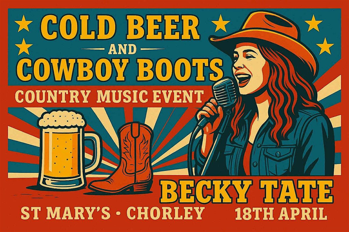 Cold Beer & Cowboy Boots - Country Music Event Chorley, 18 April | Event in Chorley | AllEvents