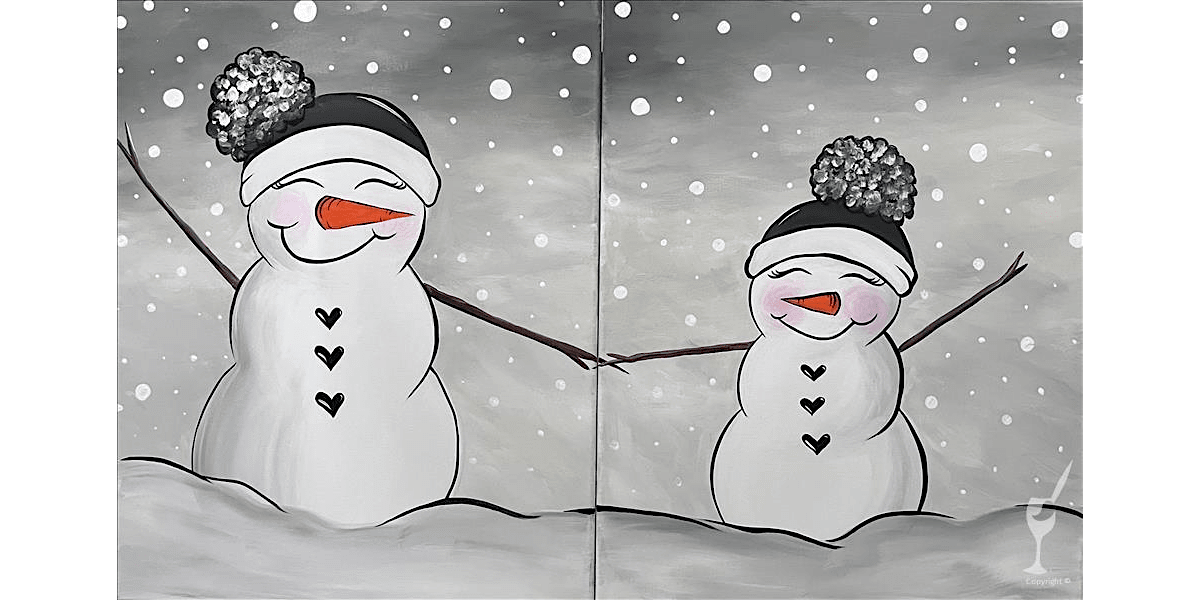 Smiling Snowmies - Paint and Sip in New Braunfels | Classpop!™ | Event in New Braunfels | AllEvents