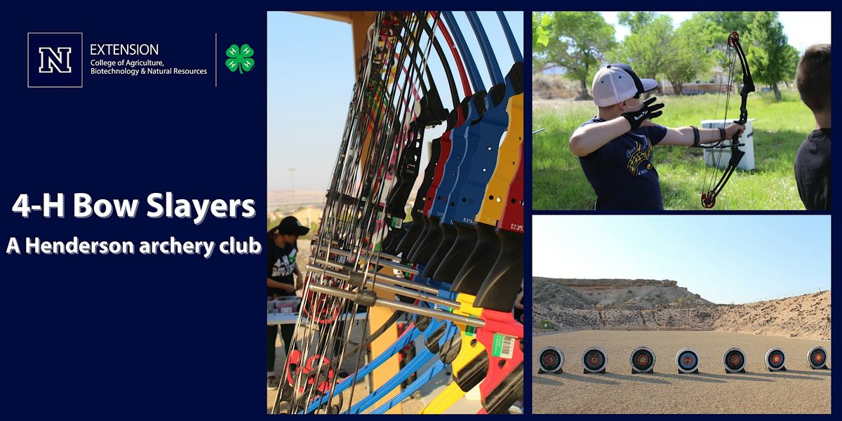 4-H Bow Slayers Archery Club, 14 October | Event in Henderson | AllEvents