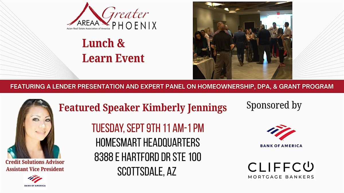 Lunch & Learn Event, 9 September | Event in Scottsdale | AllEvents