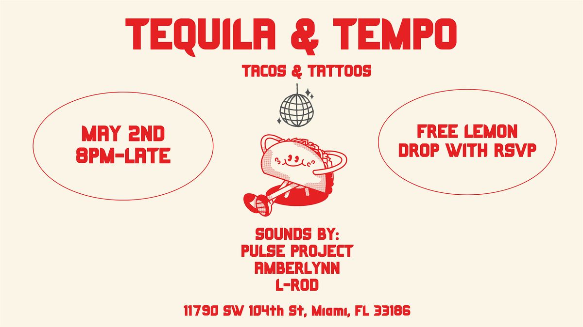 Tequila & Tempo, 2 May | Event in Miami | AllEvents