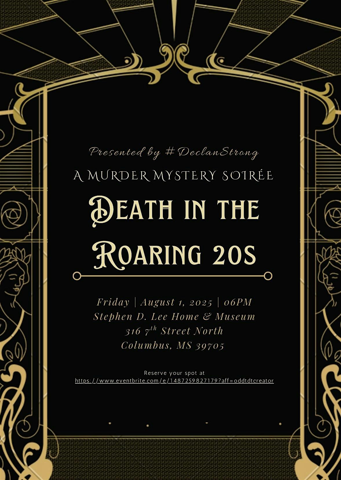 M**der Mystery Soirée: Death in the Roaring 20s, 1 August | Event in Columbus | AllEvents