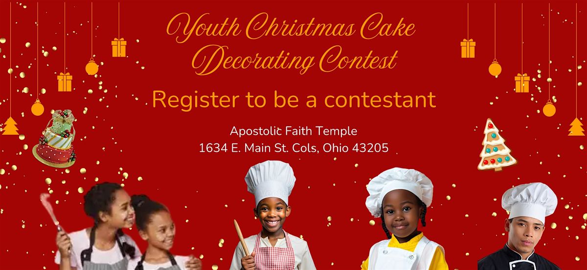 Youth Christmas Cake Decorating Contest, 13 December | Event in Columbus | AllEvents