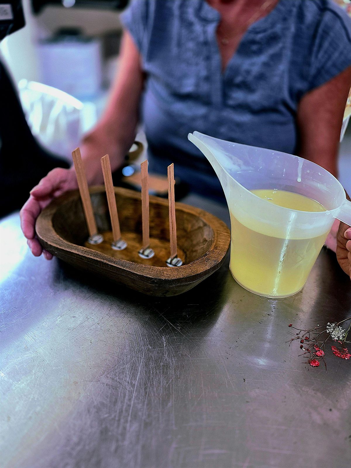 You pick Dough bowl candle pouring class, 7 November | Event in Seneca | AllEvents