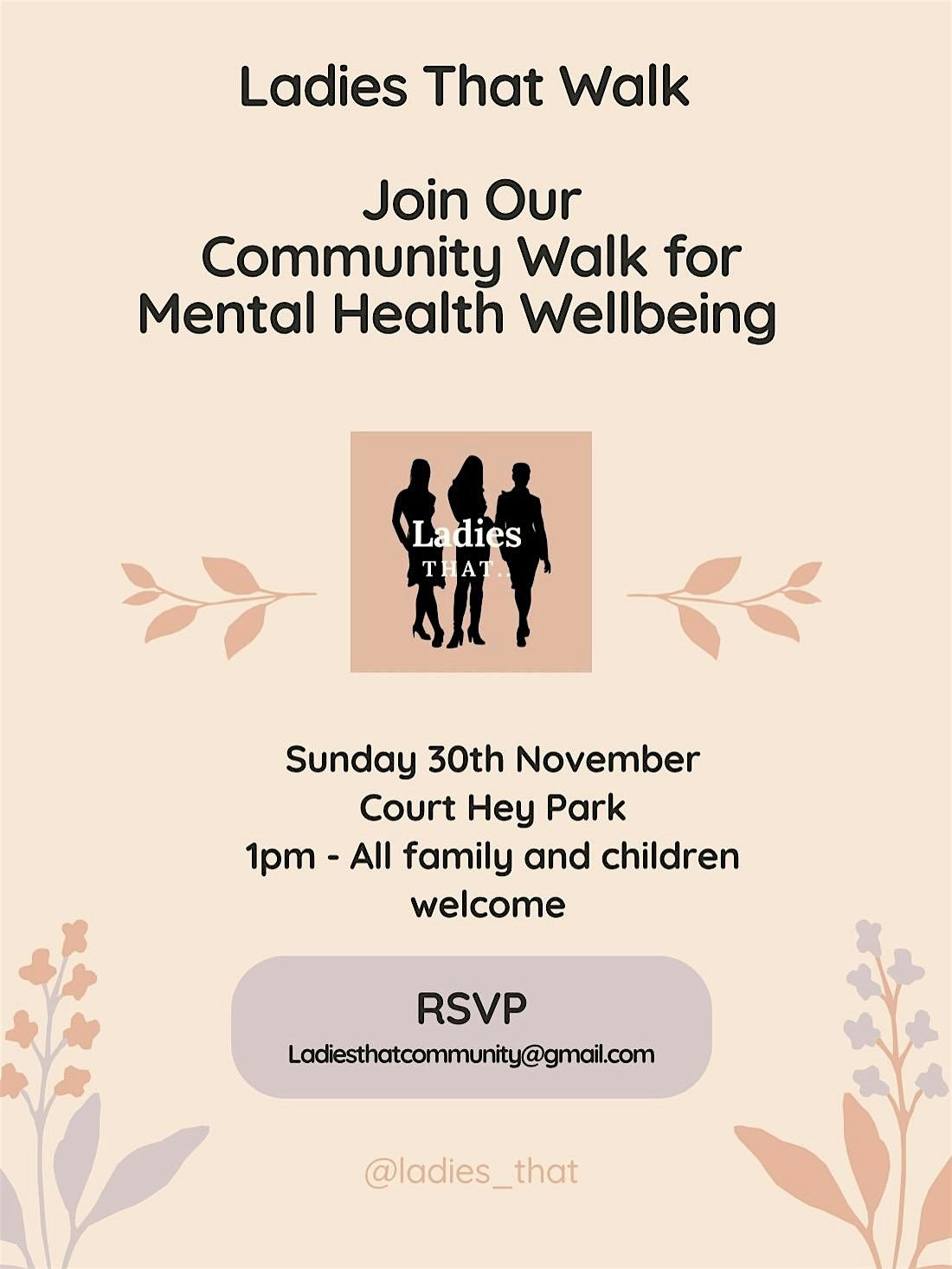 Ladies That Walk, 30 November | Event in Huyton | AllEvents