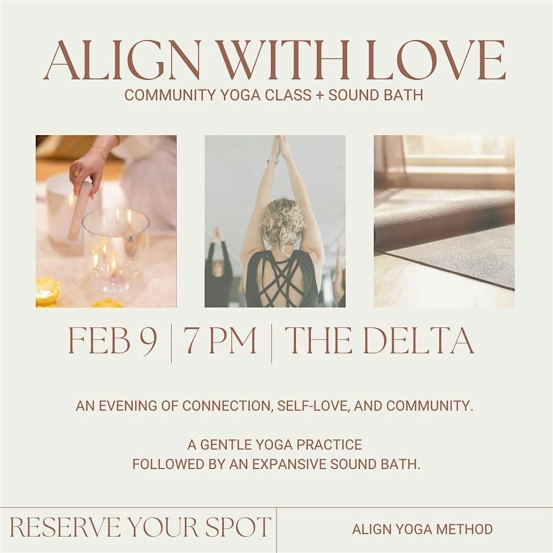 Align with Love: Community Yoga Class & Sound Bath | Event in Sault Ste. Marie | AllEvents