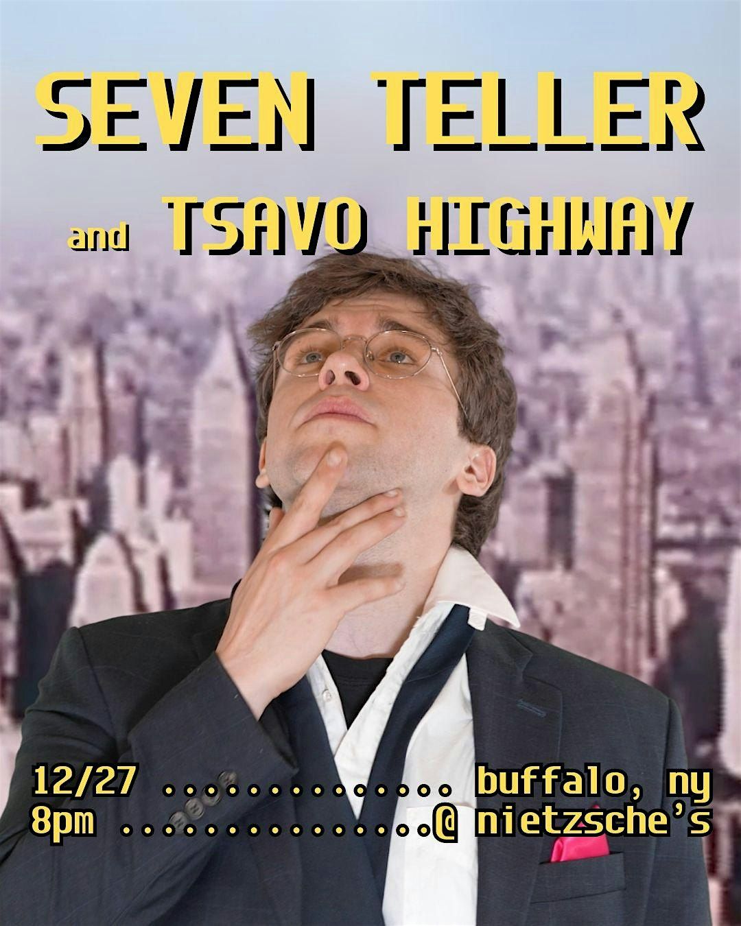 Seven Teller & Tsavo Highway @ Nietzsche's - 12.27.2025, 27 December | Event in Buffalo | AllEvents