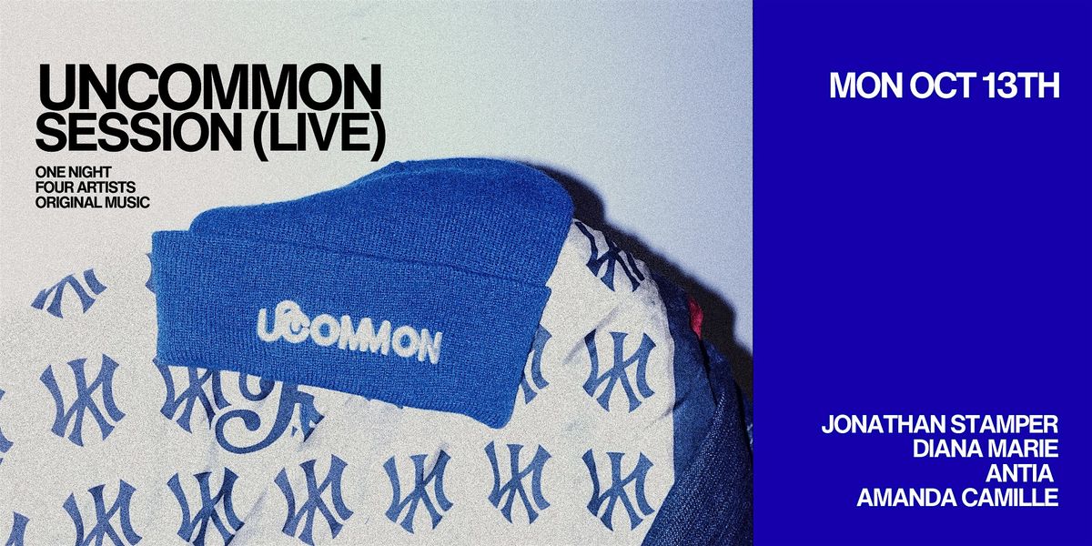 The Uncommon Session (Live), 13 October | Event in Brooklyn | AllEvents