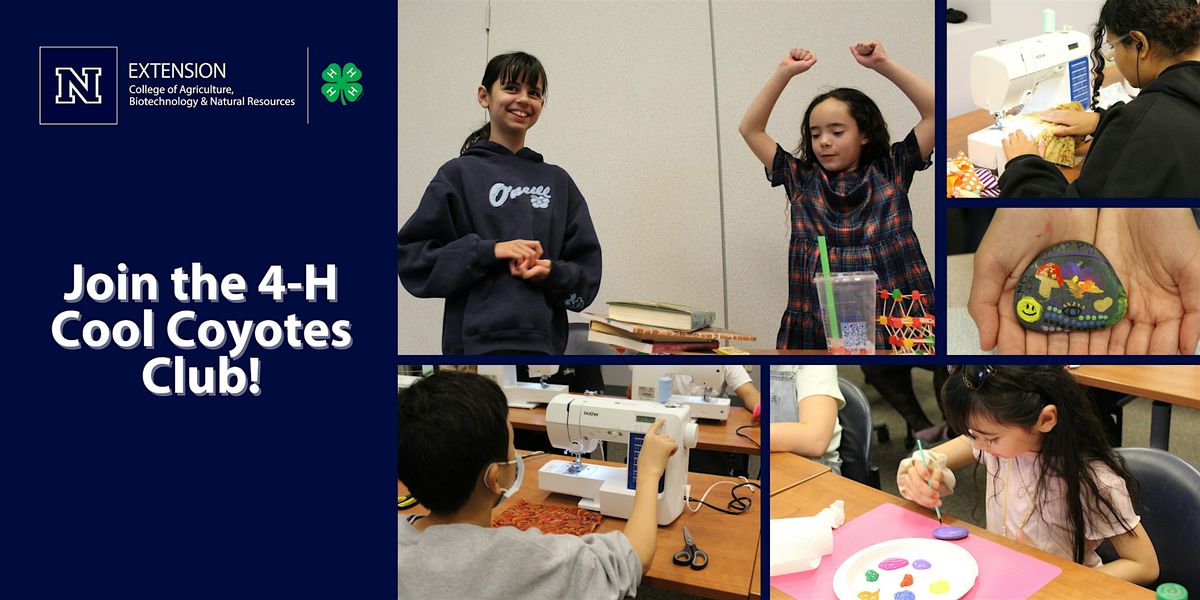 4-H Cool Coyotes Club, 7 October | Event in Las Vegas | AllEvents