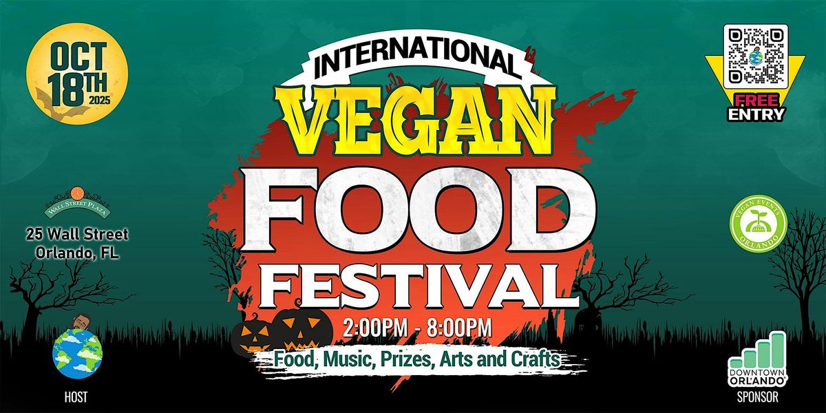 International Vegan Food Festival - Halloween Bash, 18 October | Event in Orlando | AllEvents