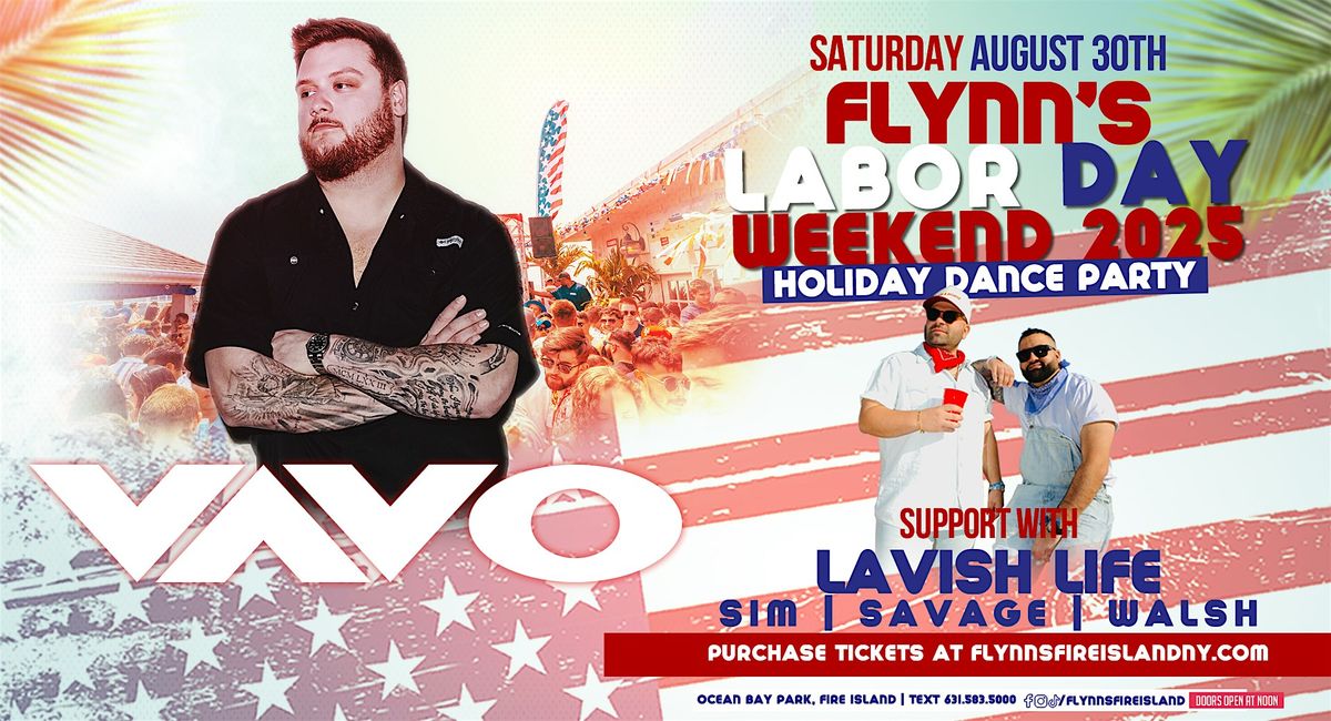 LABOR DAY WEEKEND DANCE PARTY AT THE BEACH-  AMERICANA EDITION WITH VAVO, 30 August | Event in Ocean Bay Park