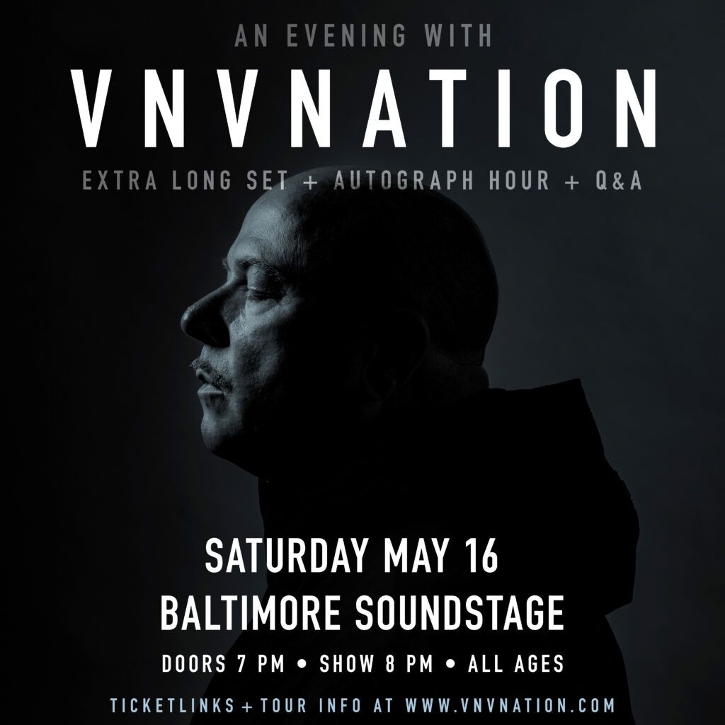 VNV Nation at Paradise Rock Club, 13 May | Event in Allston | AllEvents
