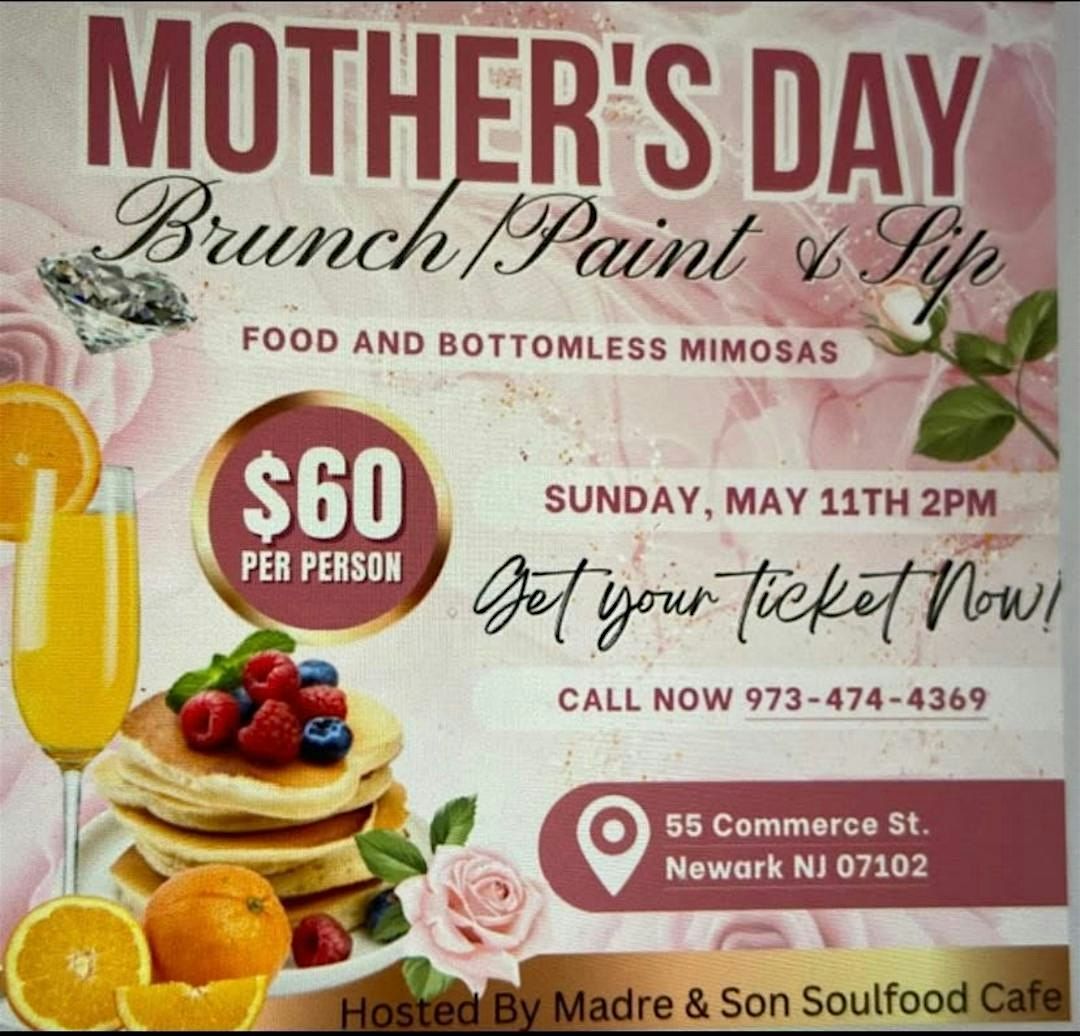 A Mother's Day Brunch / Sip & Paint, 11 May | Event in Newark | AllEvents
