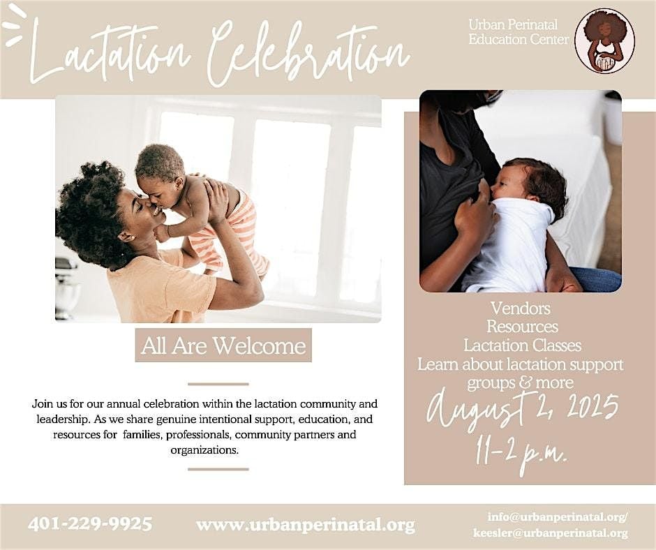Lactation Celebration 2025, 2 August | Event in Pawtucket | AllEvents