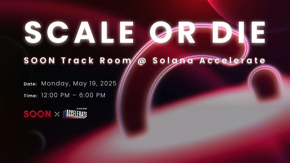 Scale or Die: SOON Track Room | Event in New York | AllEvents
