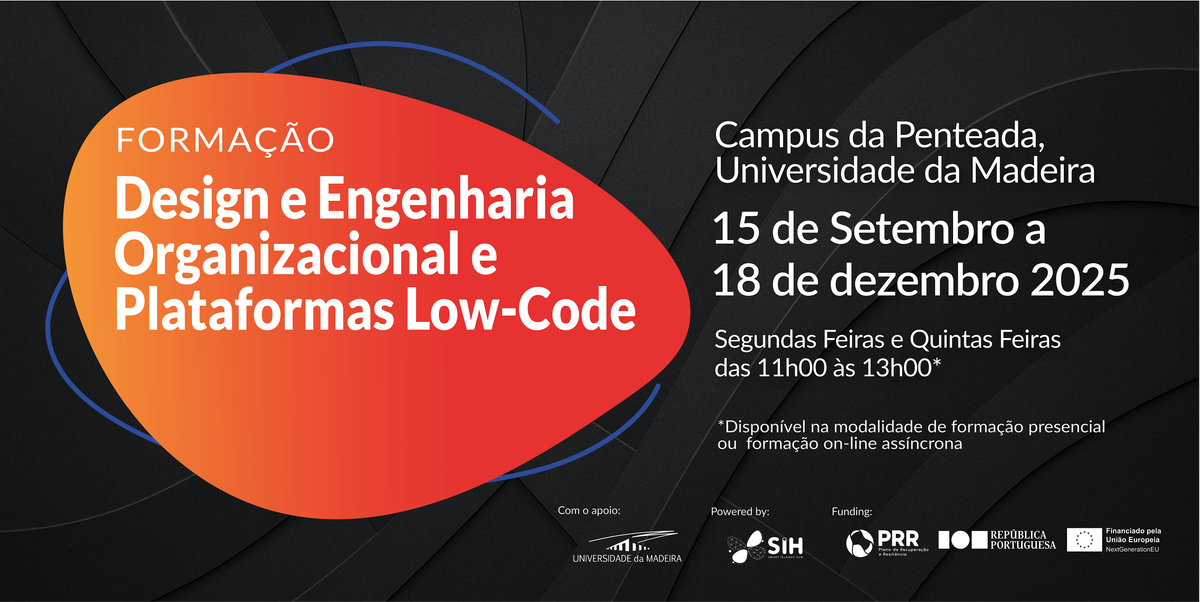 Formação em Design e Engenharia Organizacional e Plataformas Low-Code | Event in Funchal | AllEvents