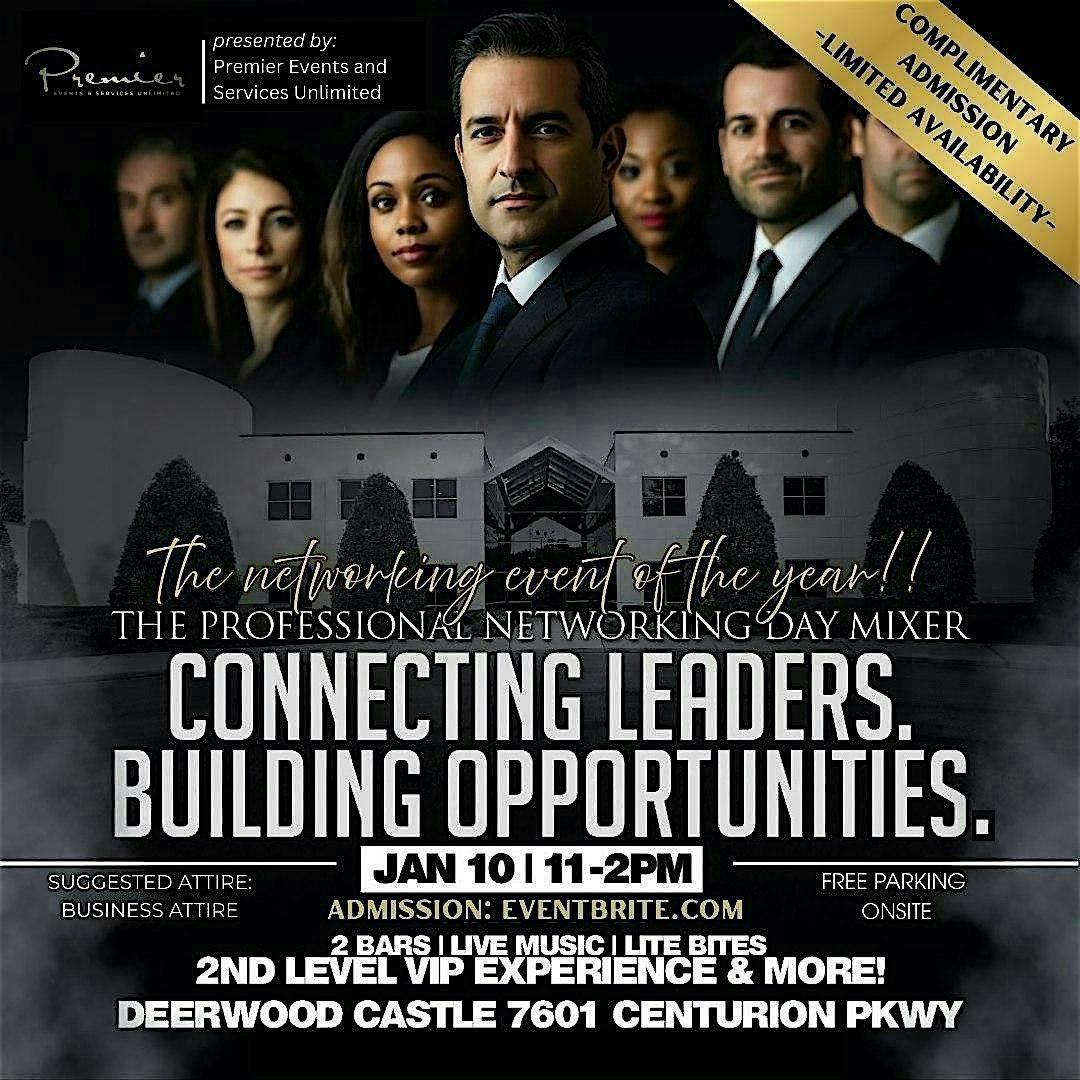 The Professional Networking Day Mixer, 10 January | Event in Jacksonville | AllEvents
