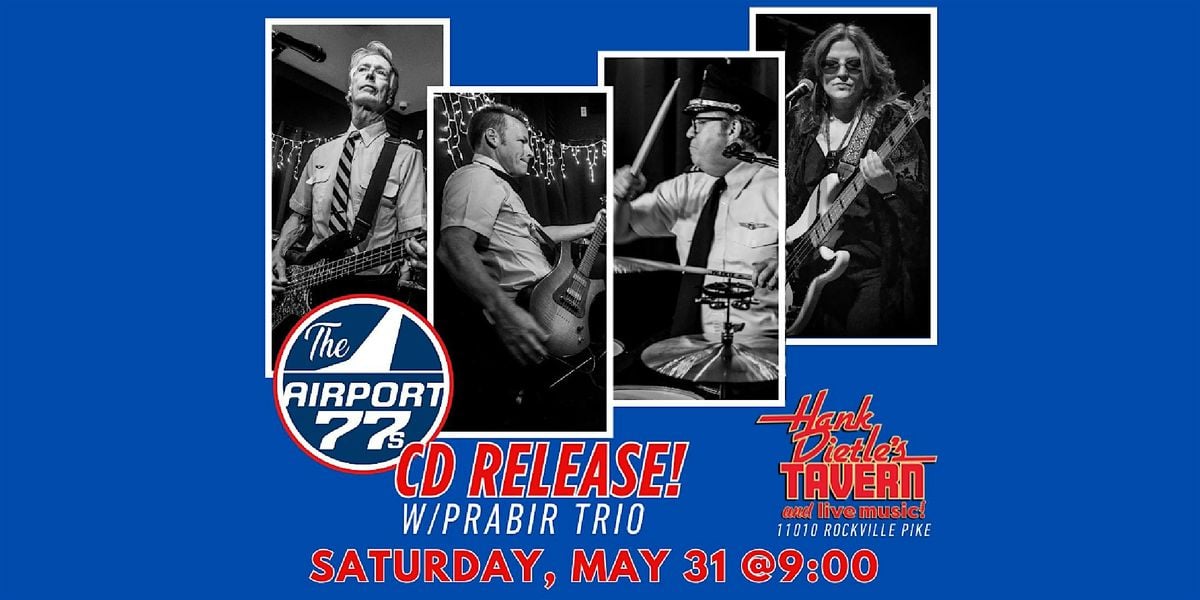 Airport 77's  with Prabir Trio, 31 May | Event in Rockville | AllEvents