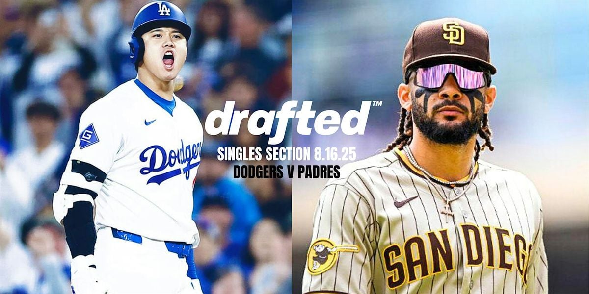 Dodgers v Padres Drafted Singles Section