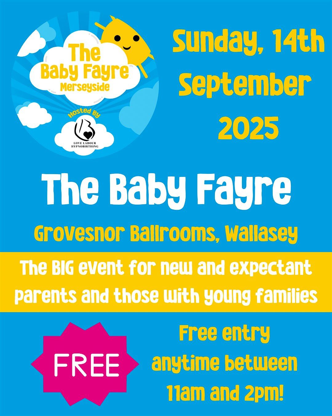 The Baby Fayre, Wallasey, GOLDEN TICKETS Free entry + Goodybag, 14 September | Event in Wallasey | AllEvents