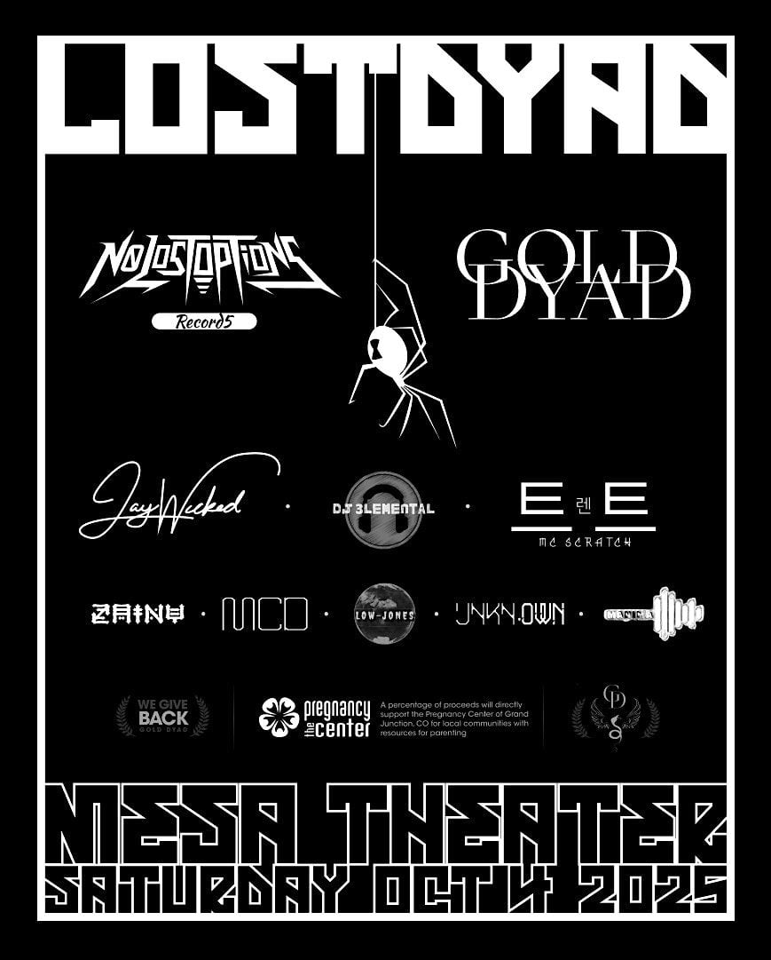 The Lo5t DYAD, 4 October | Event in Grand Junction | AllEvents