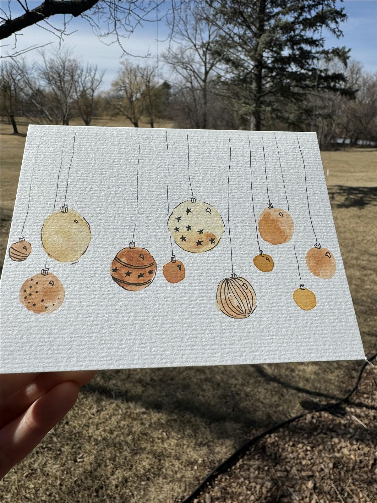 Make watercolor Christmas cards with Alla Hale, 13 November | Event in Minneapolis | AllEvents