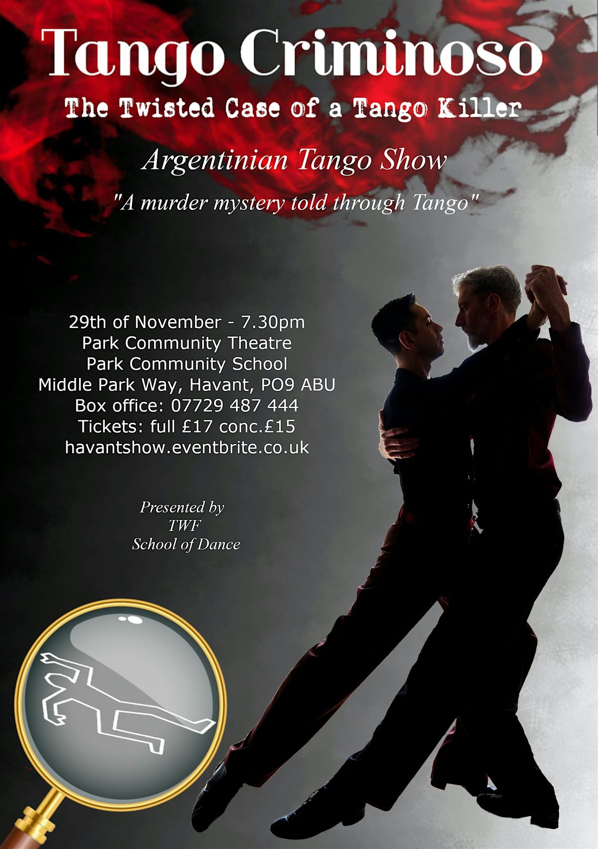 Tango Criminoso - Argentinian Tango Show - HAVANT, 29 November | Event in Havant | AllEvents