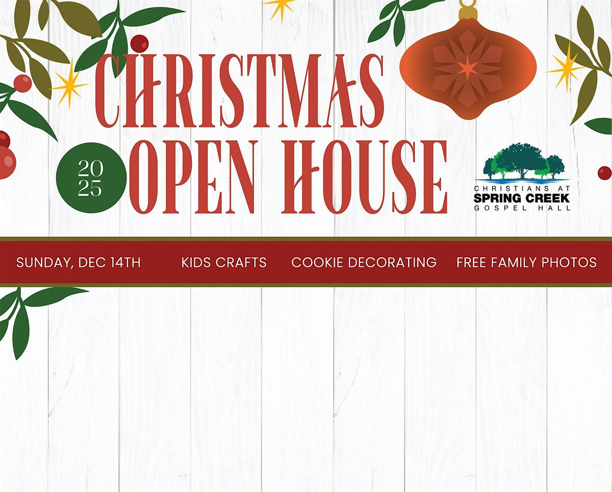 Christmas Open House 2025, 14 December | Event in Joliet | AllEvents