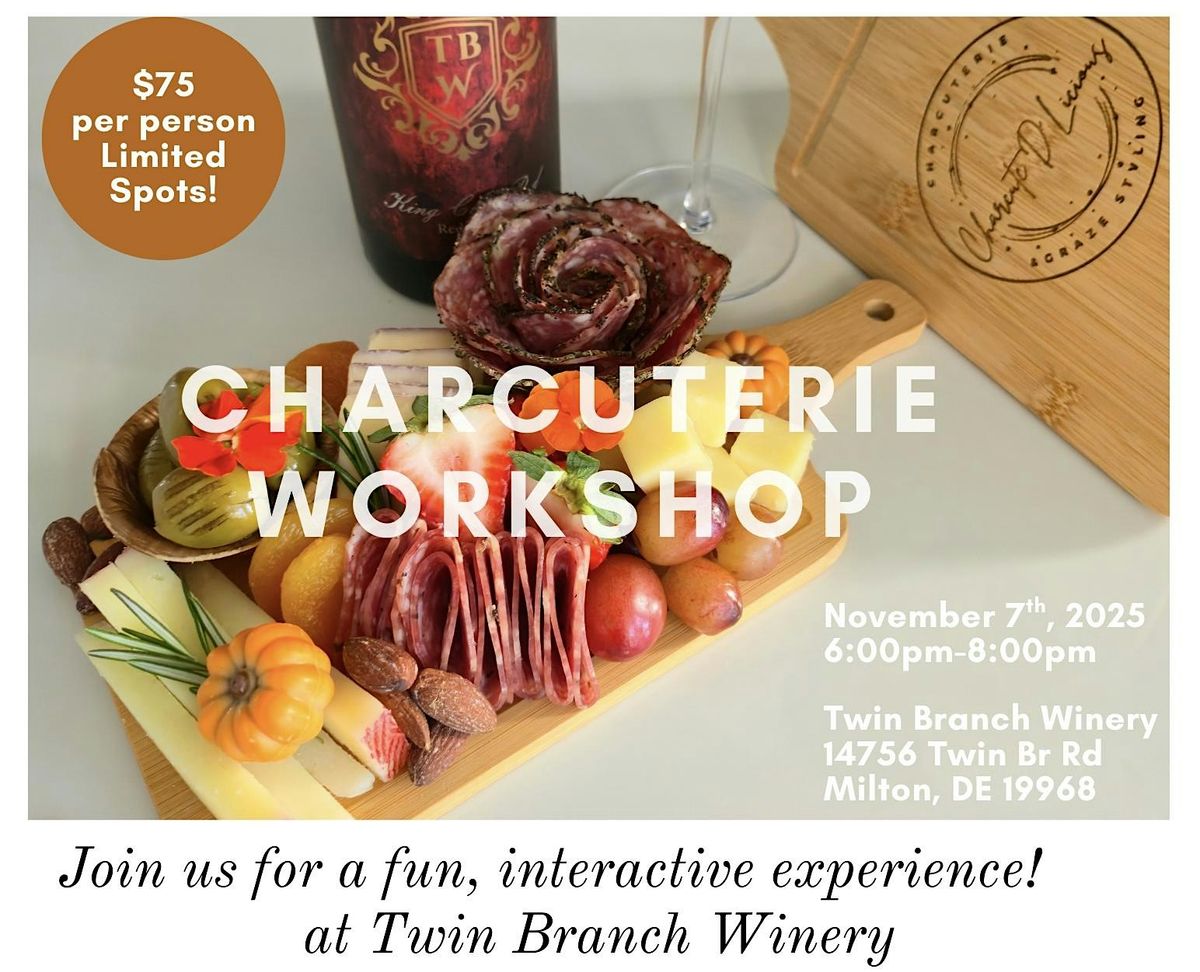 Charcuterie Workshop with Charcute D'Licious, 7 November | Event in Milton | AllEvents