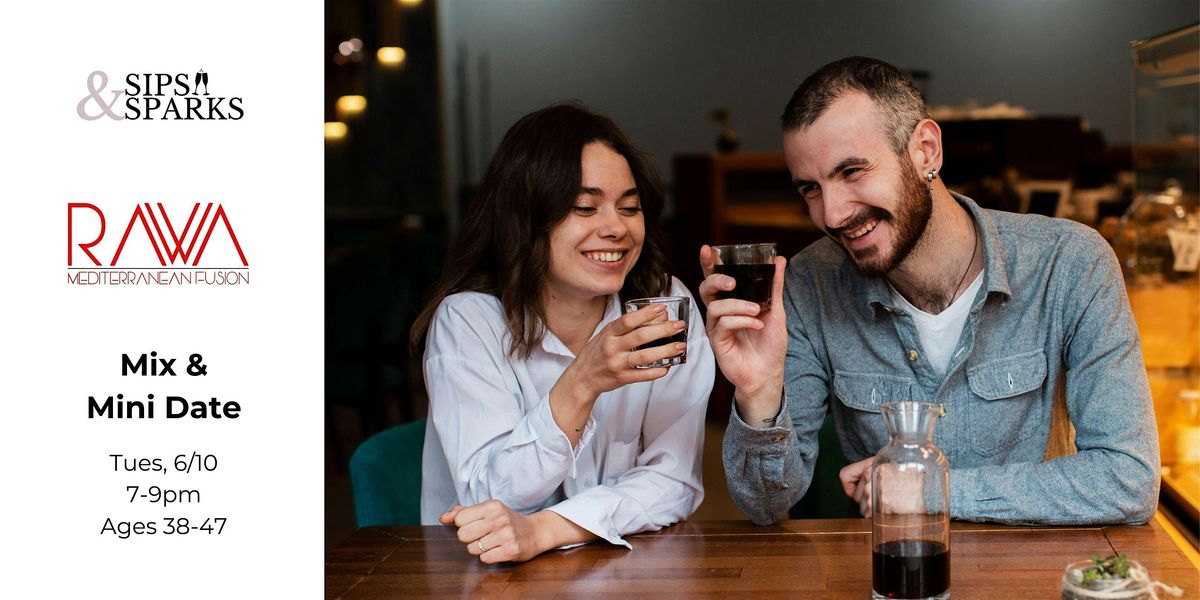 Mix & Mini Date for Ages 38-47 in New Haven, CT at Rawa, 10 June | Event in New Haven | AllEvents
