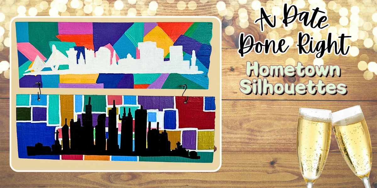 A Date Done Right: Hand Painted Hometown Wall Hangings + Something Bubbly!, 8 August | Event in Summerville
