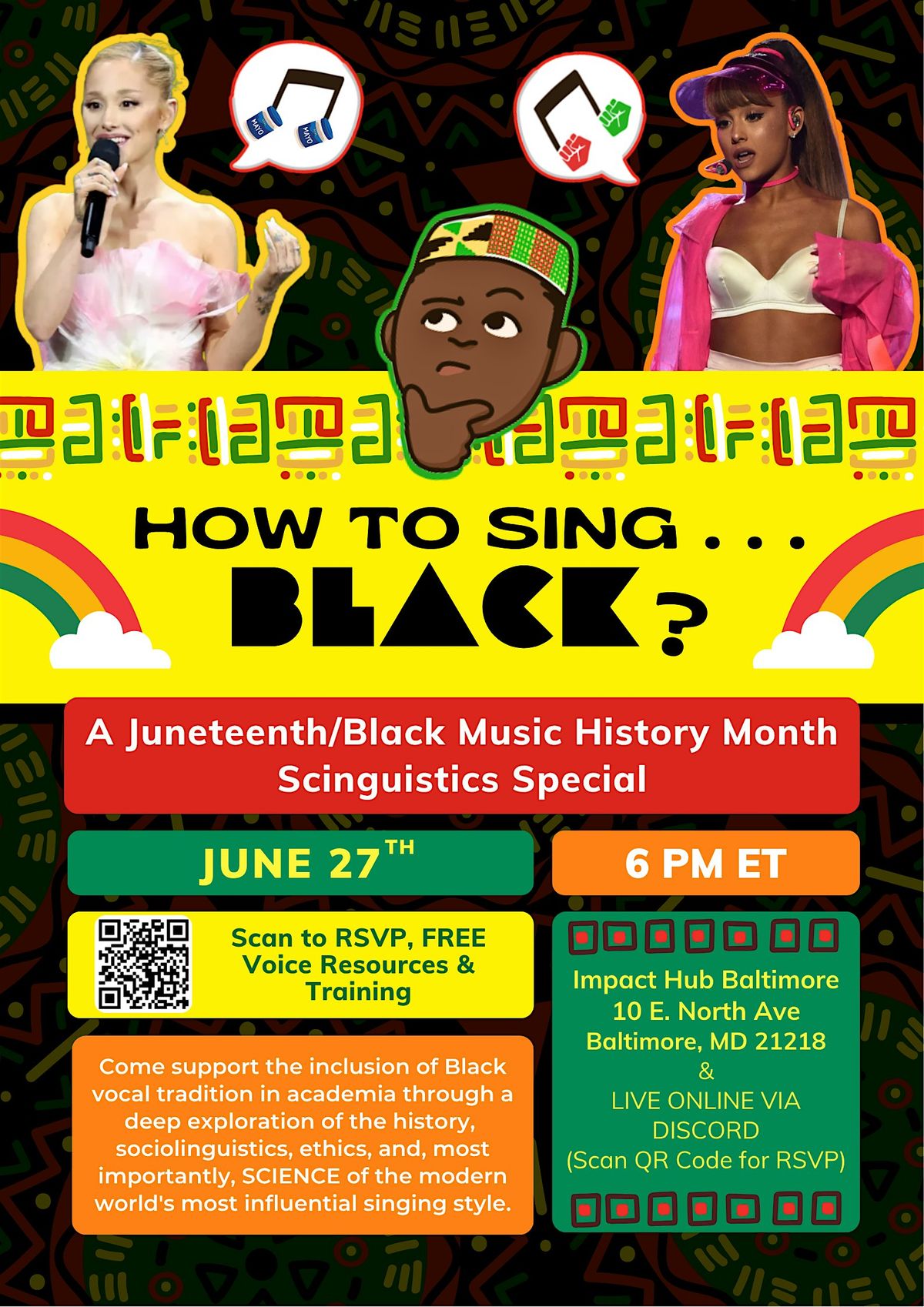How to Sing... Black?, 27 June | Event in Baltimore | AllEvents