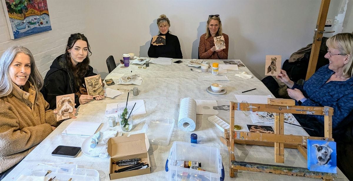 Animal Portrait Painting Workshop, 10 May | Event in Salisbury | AllEvents