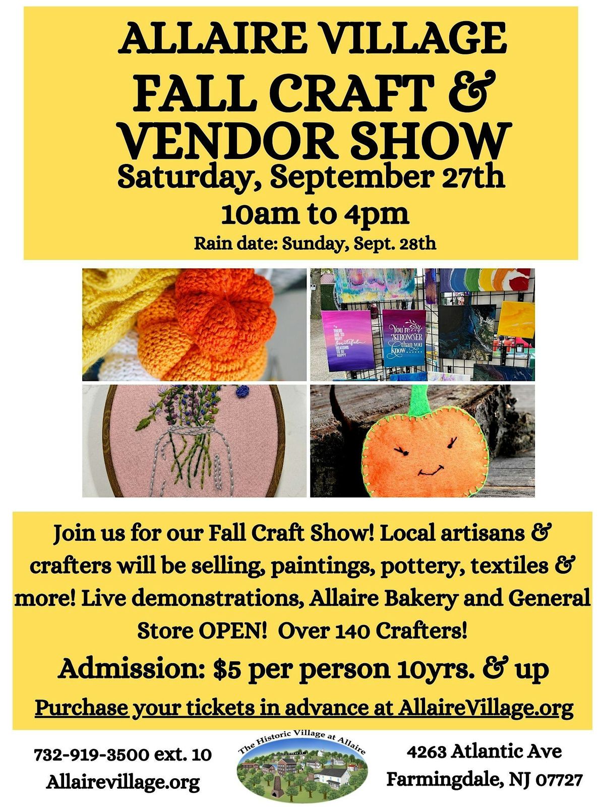 Fall Craft & Vendor Show, 27 September | Event in Farmingdale | AllEvents