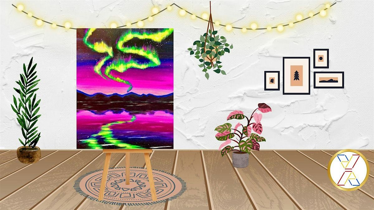 BYOB Glow Paint N Sip :"Neon Northern Sky", 19 December | Event in Carbondale | AllEvents