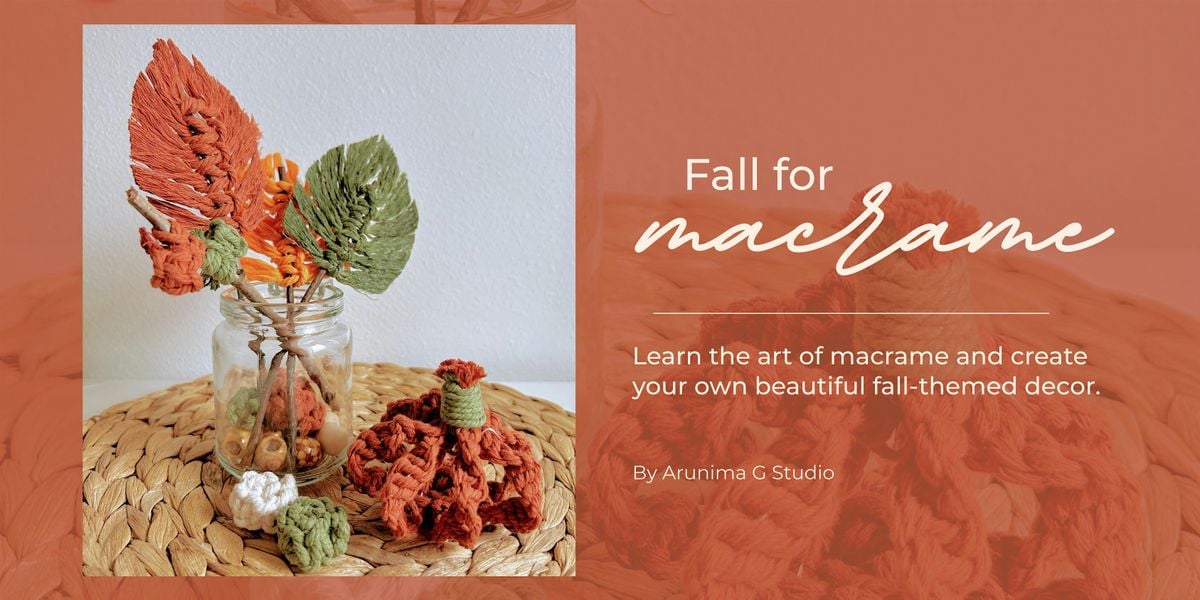Fall for Macrame, 23 August | Event in Kirkland | AllEvents