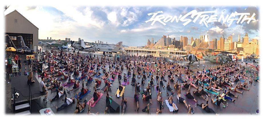 IronStrength and Sunset Yoga on Intrepid with Guest Lyons Den Power Yoga, 4 August | Event in New York | AllEvents