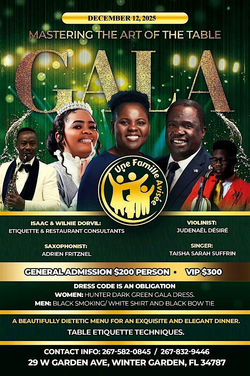 Mastering the Art of Table Gala, 12 December | Event in Winter Garden | AllEvents